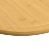 Chopping Boards 6 pcs Ø15.7"x0.6" Bamboo