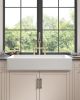 White Farmhouse Sink Deep Apron Sink Undermount Farmhouse Kitchen Sink Single Farm Sink