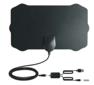 Mini Digital TV Antenna DVB-T2 (Option: 2pcBlack)